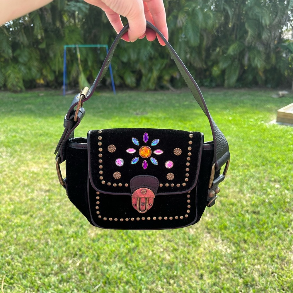 Maxximum Vintage Suede Handbag